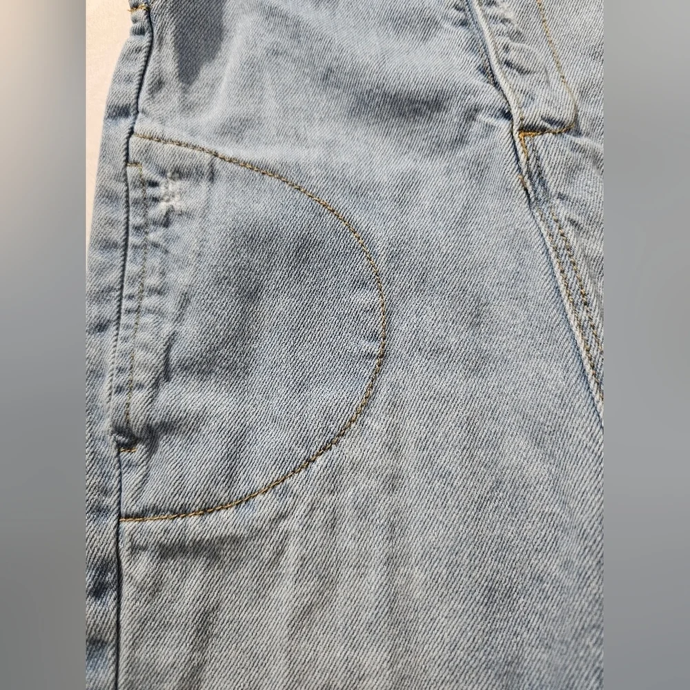 Zara Blue Denim Overalls